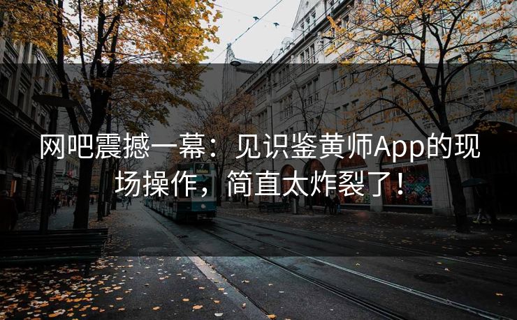 网吧震撼一幕：见识鉴黄师App的现场操作，简直太炸裂了！